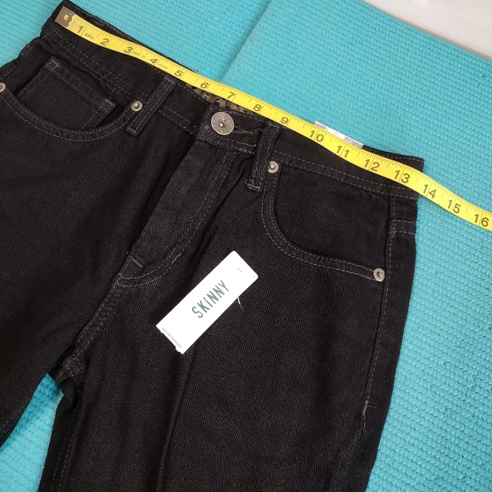 Uprear Skinny Jean Junior Girls Extra Slim Fit Straight Leg Jeans 14R - Picture 6 of 11
